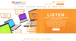 Desktop Screenshot of lammtech.com